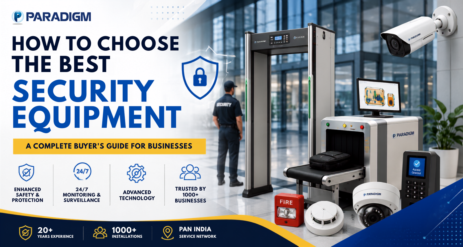 How to Choose the Best Security Equipment – Complete Buyer's Guide for Businesses